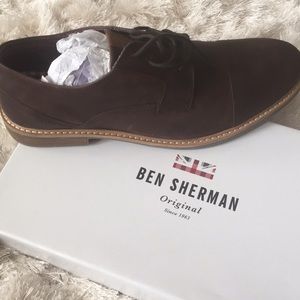 Ben Sherman Leon Brown Oil Sz 10